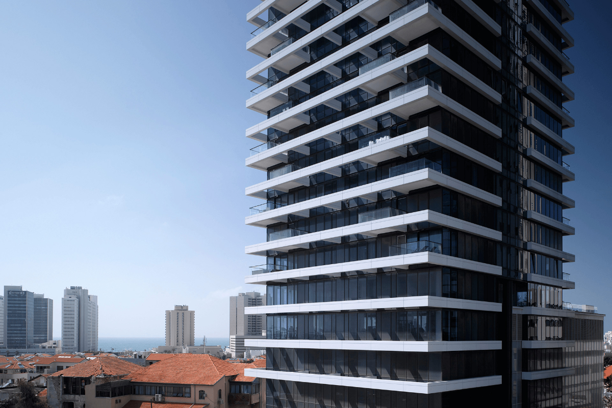 Rothschild 1 Tower central Tel Aviv luxury tower