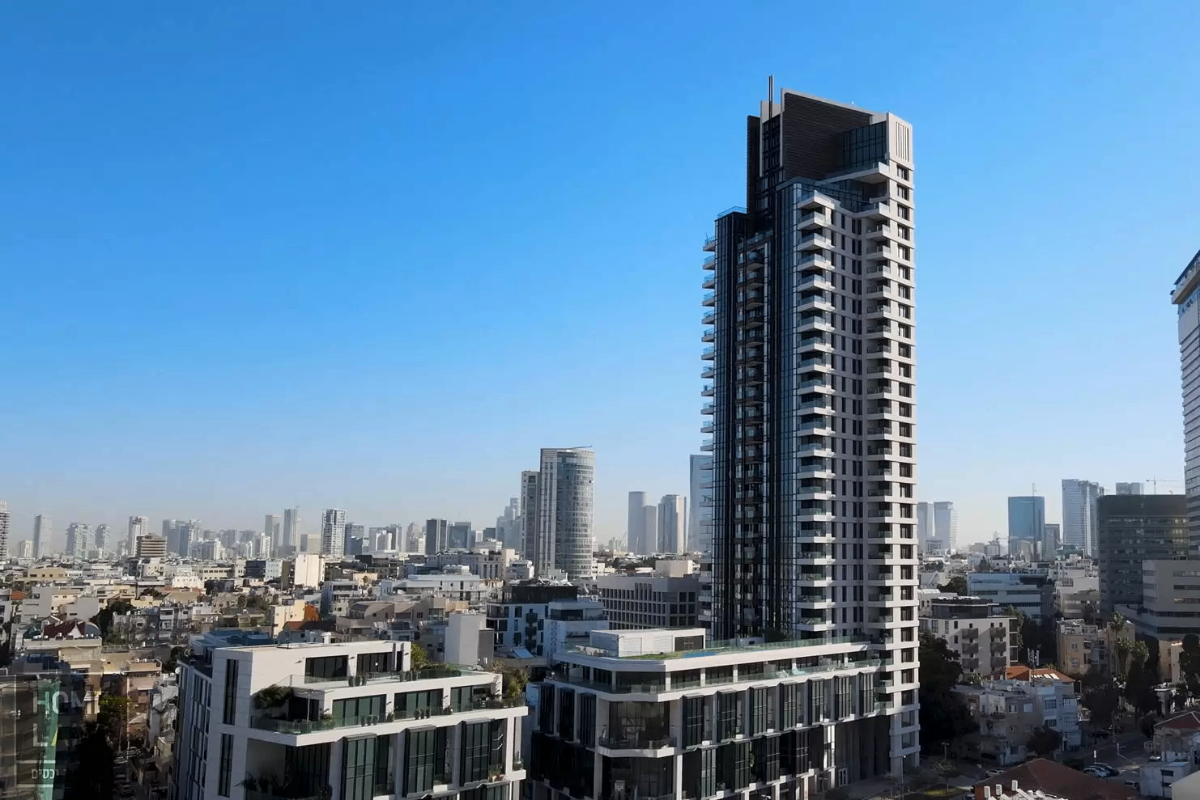 White City Tower Tel Aviv exterior facade
