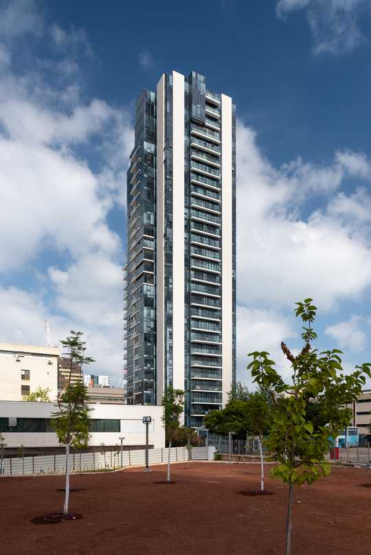Gymnasia Tower central Tel Aviv luxury tower