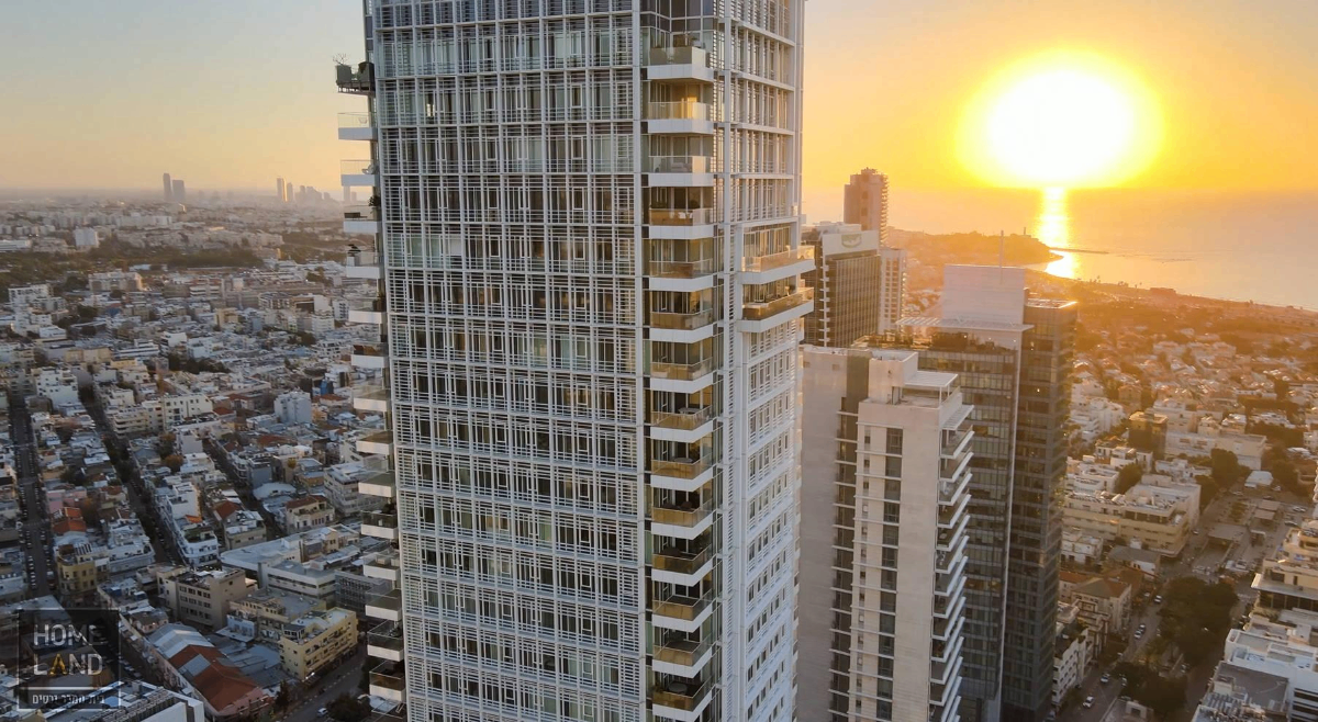 Meier Tower Tel Aviv aerial perspective