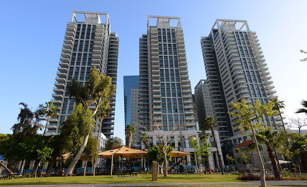 Gindi Sarona Towers central Tel Aviv luxury tower
