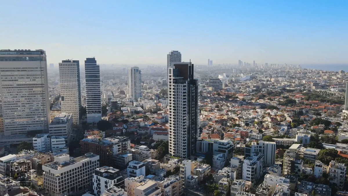 White City Tower Tel Aviv building detail