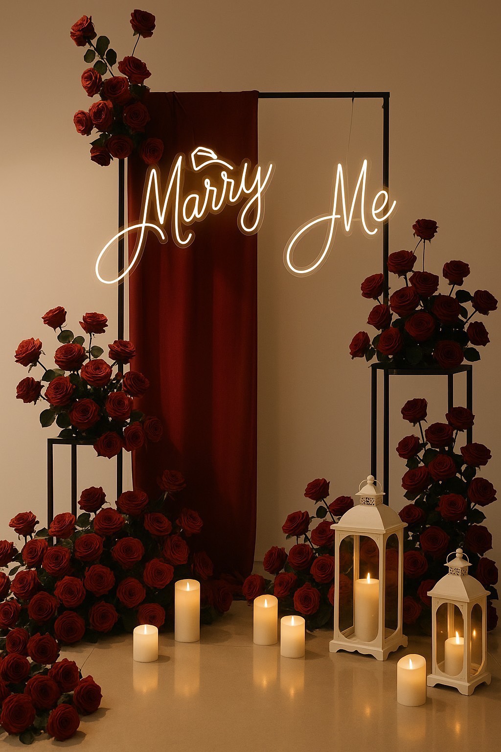 求婚佈置|紅玫密語