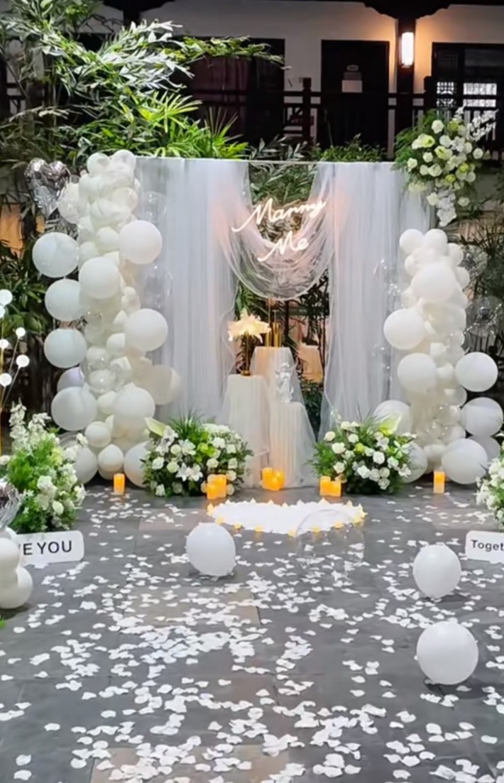 求婚佈置|綠境花庭