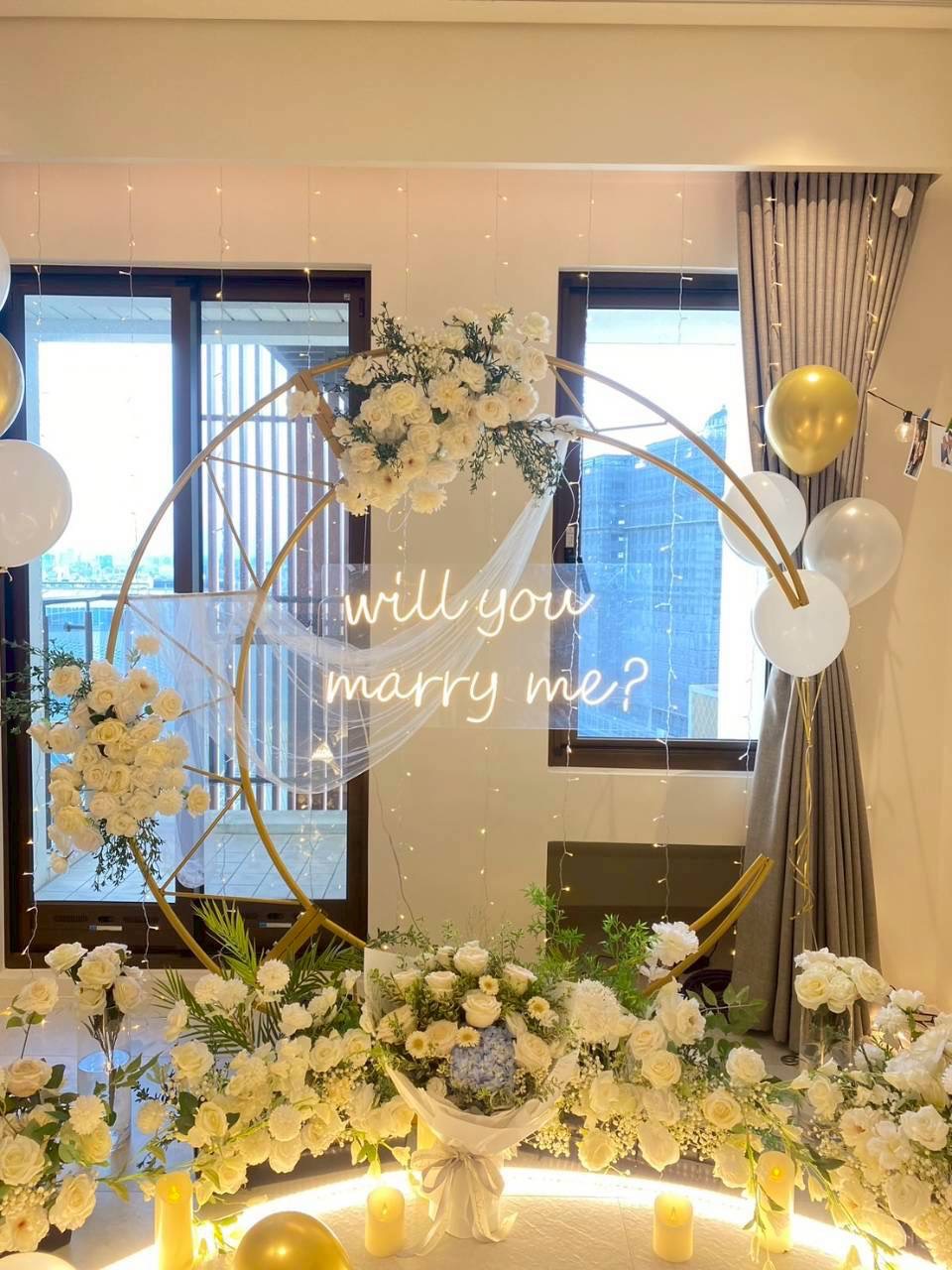 求婚佈置|星光夜語