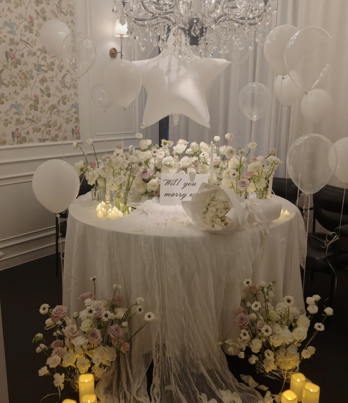 求婚佈置|復古柔情