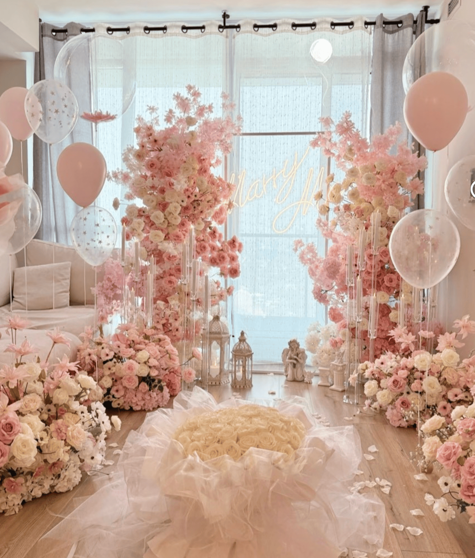 求婚佈置|粉境花語