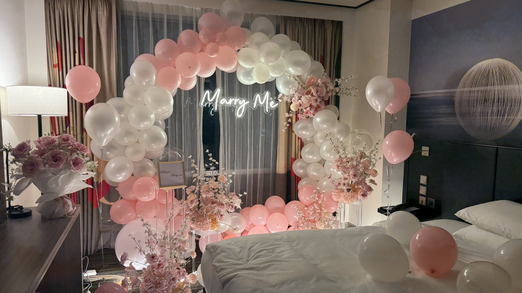 求婚佈置|柔粉夢境
