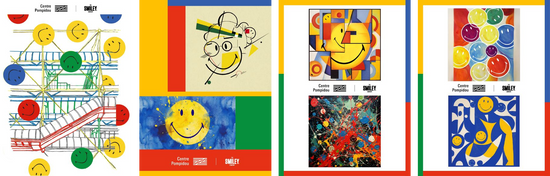 Smiley x Centre Pompidou x 7CAFÉ collaboration