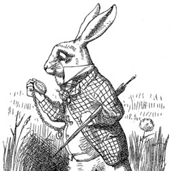 The White Rabbit's Timepiece