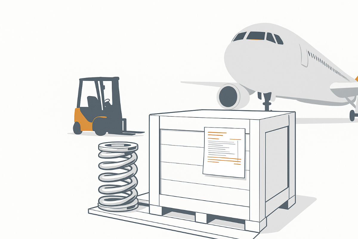 Кейс: Организация экспорта образцов пружин и демпферов из России в Китай