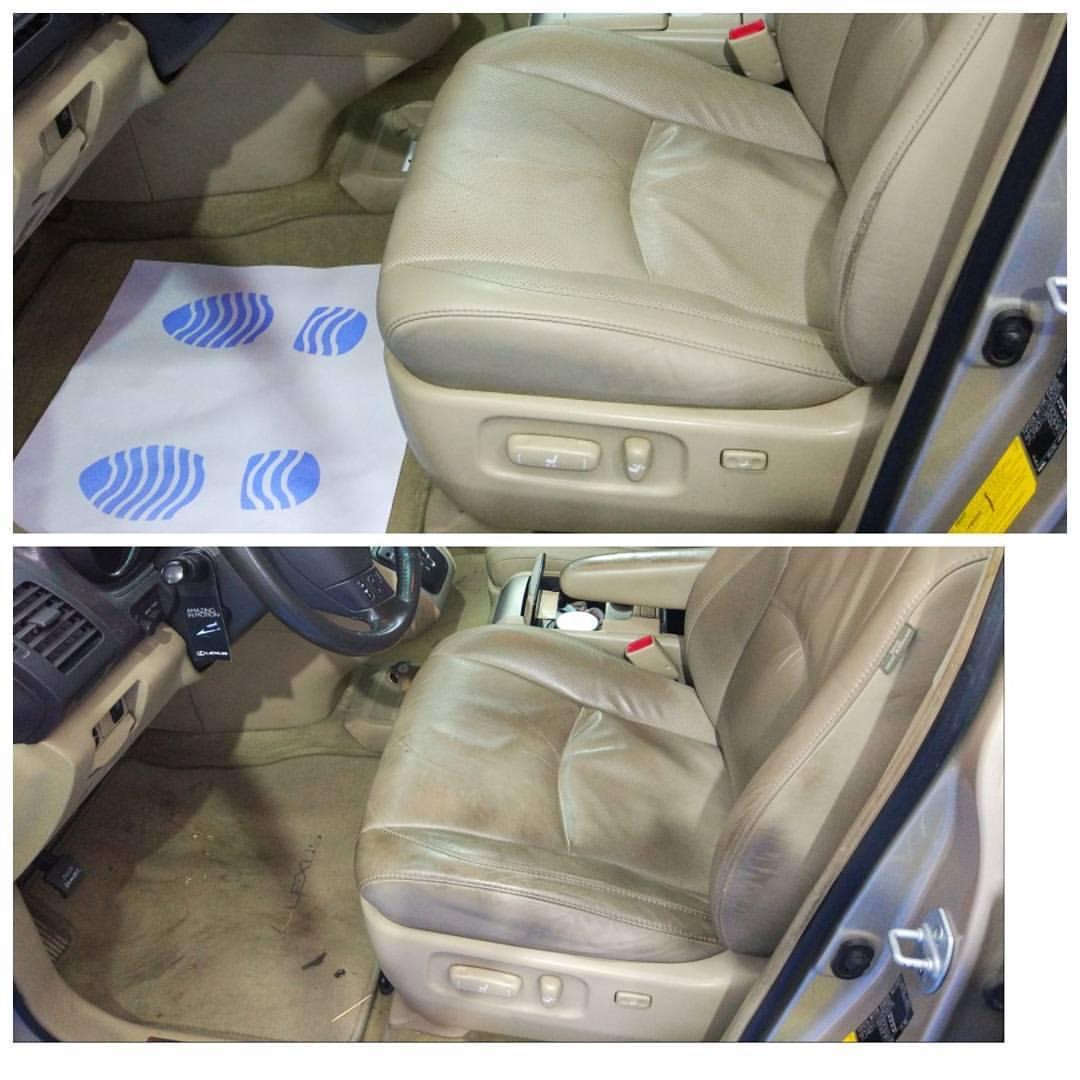 Asientos de coche beige