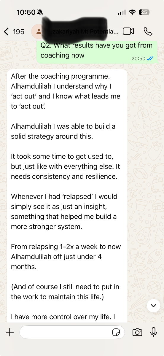 Client H testimonial