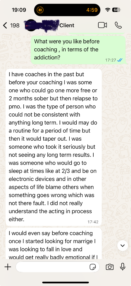 Client L testimonial