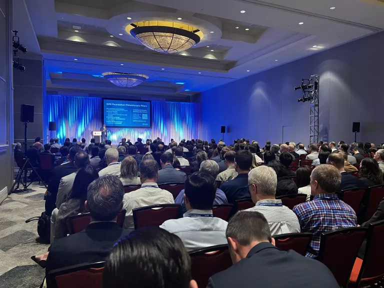 Healthcare professionals with patients