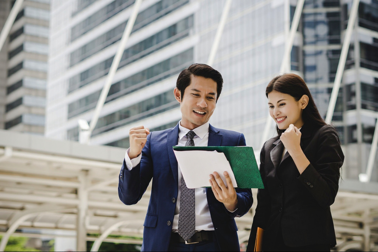 Healthcare professionals with patients