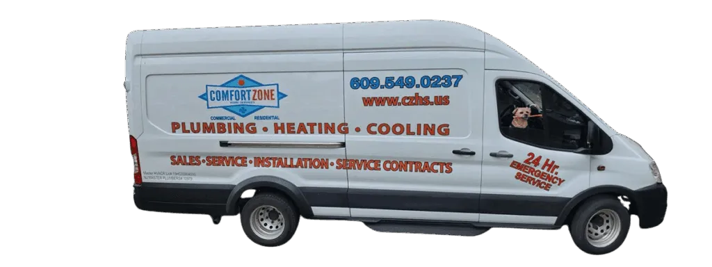 Comfort Zone Home Services Van