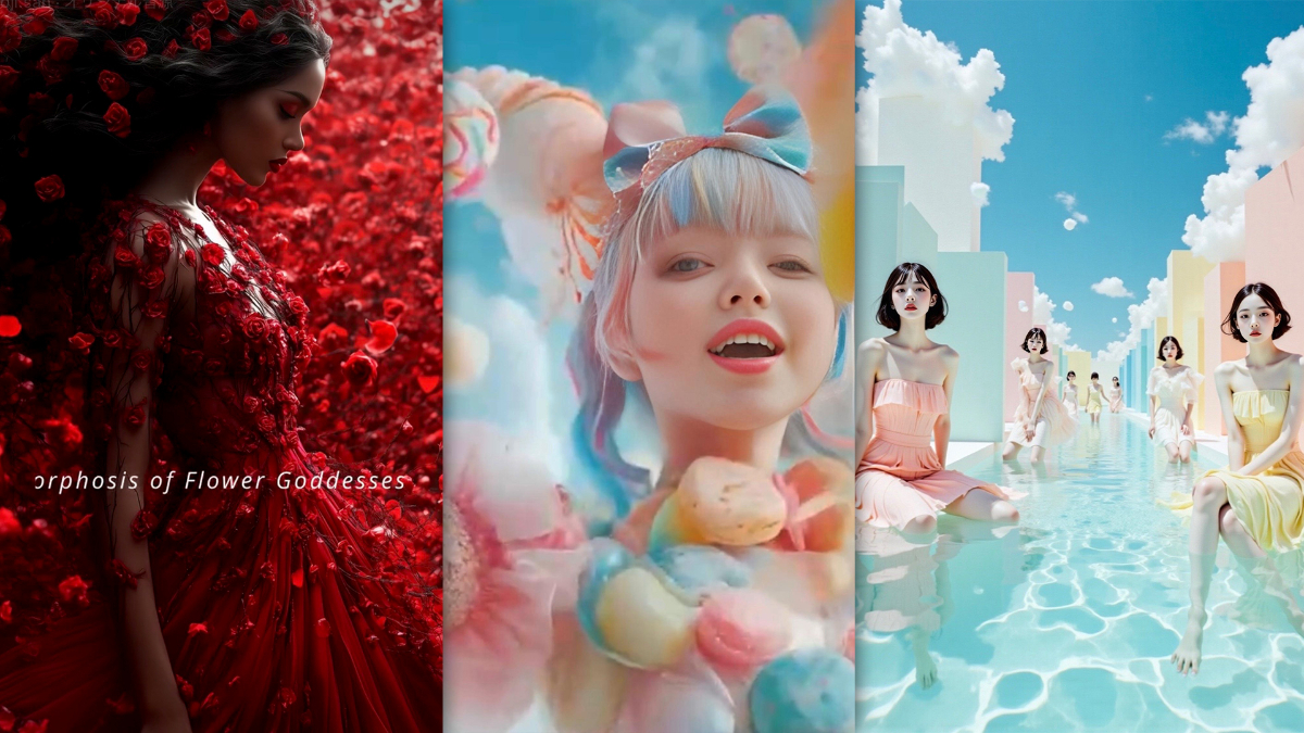 企業のPR(CM)などの動画制作
生成AIを使用したHP制作