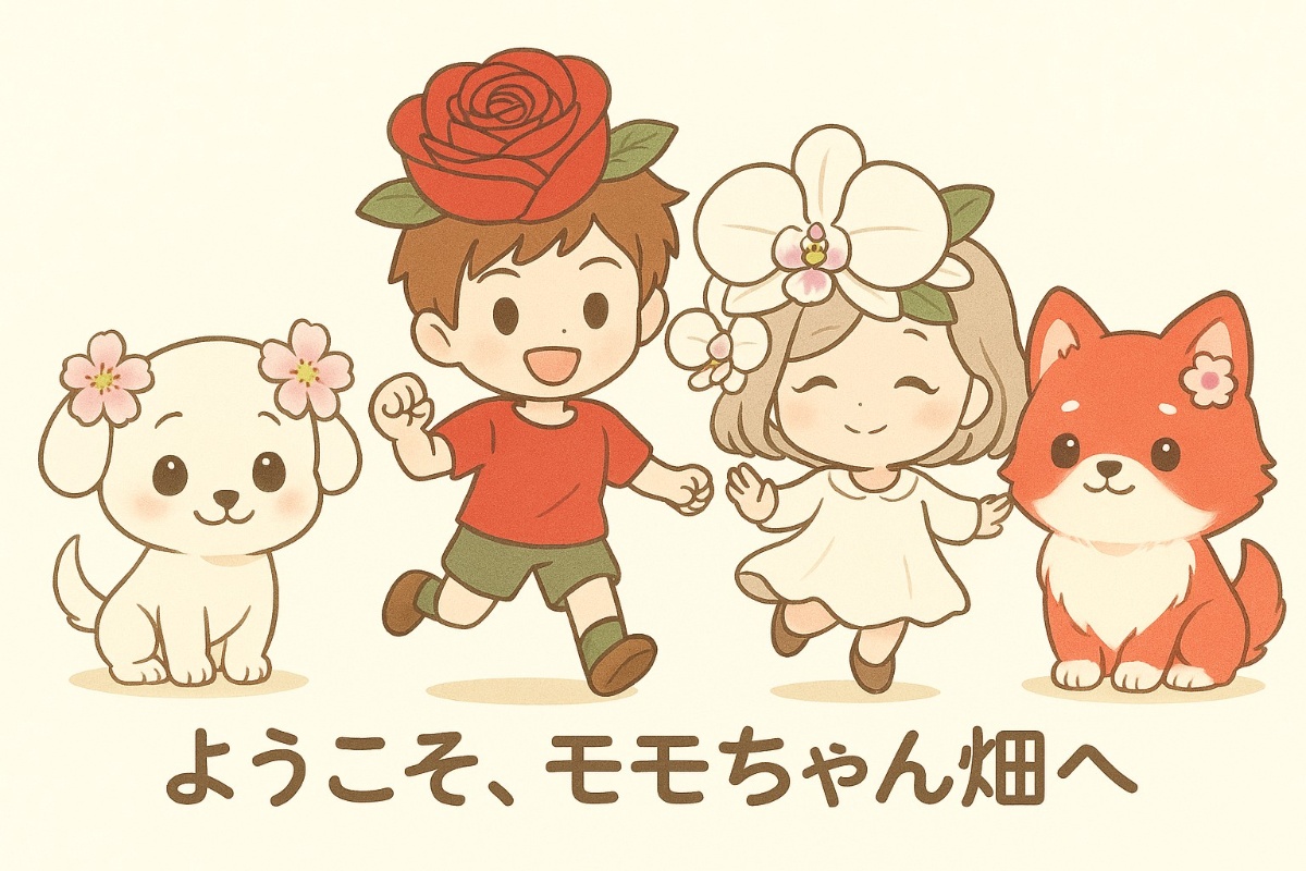 モモちゃん畑へようこそ