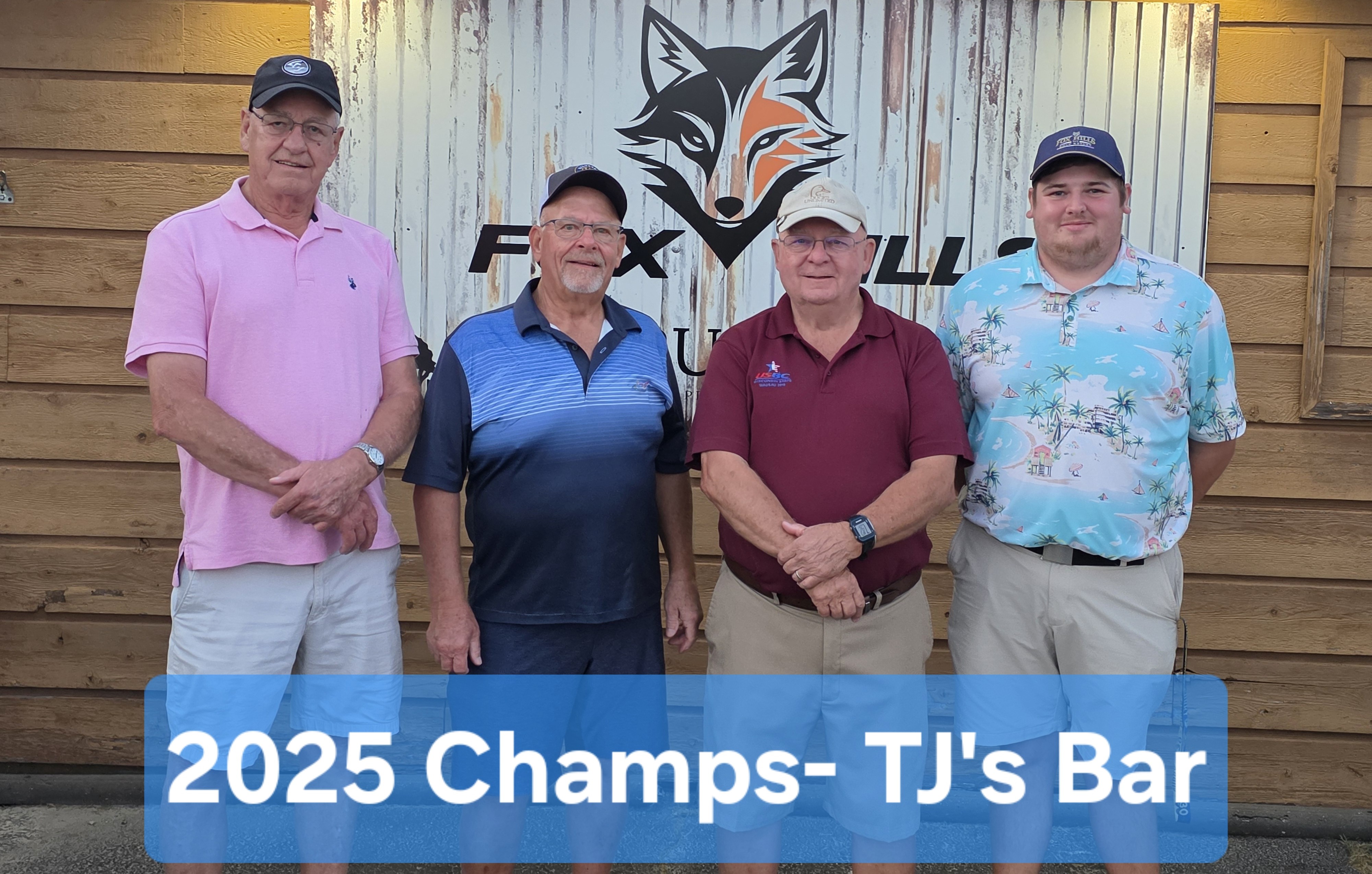 2025 Champions — TJ's Bar