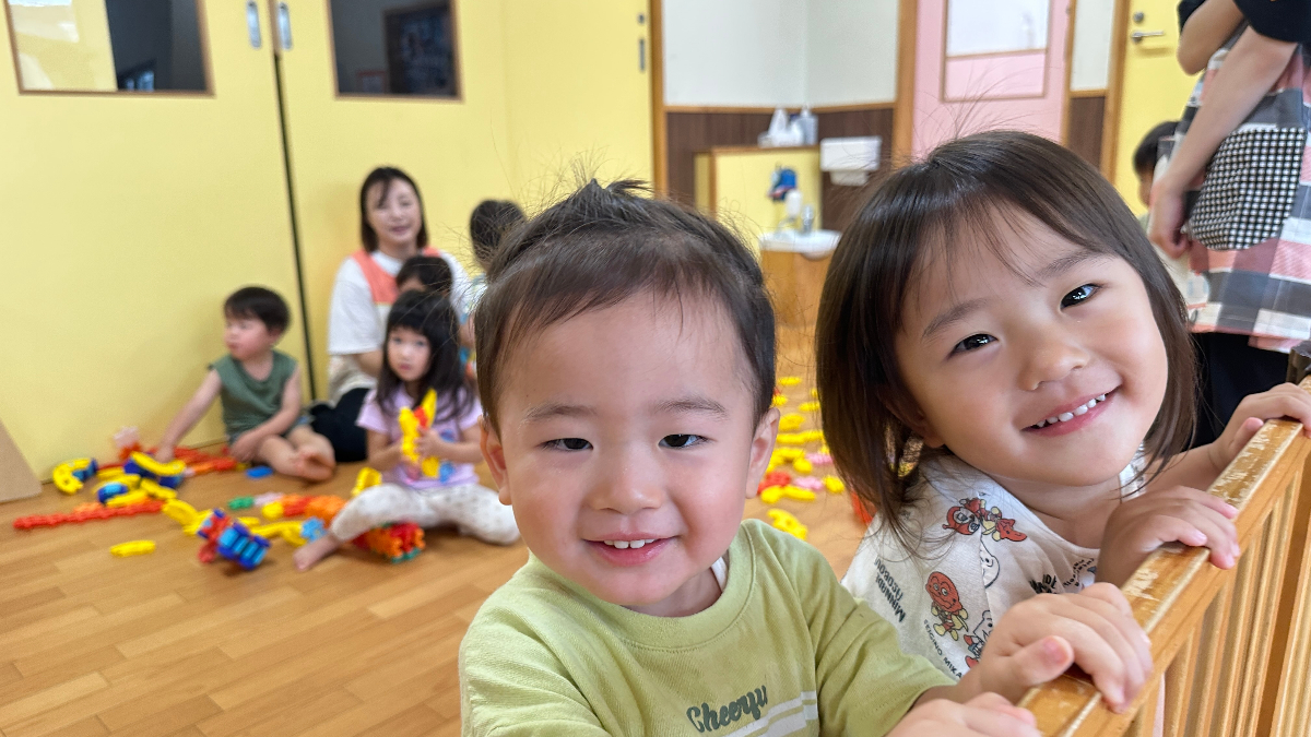 温かい保育風景