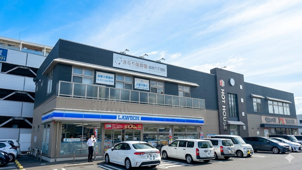 きらり保育園仙台六丁の目 入口