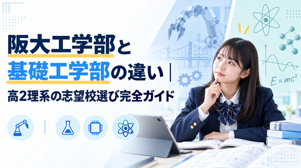 阪大工学部と基礎工学部の違い