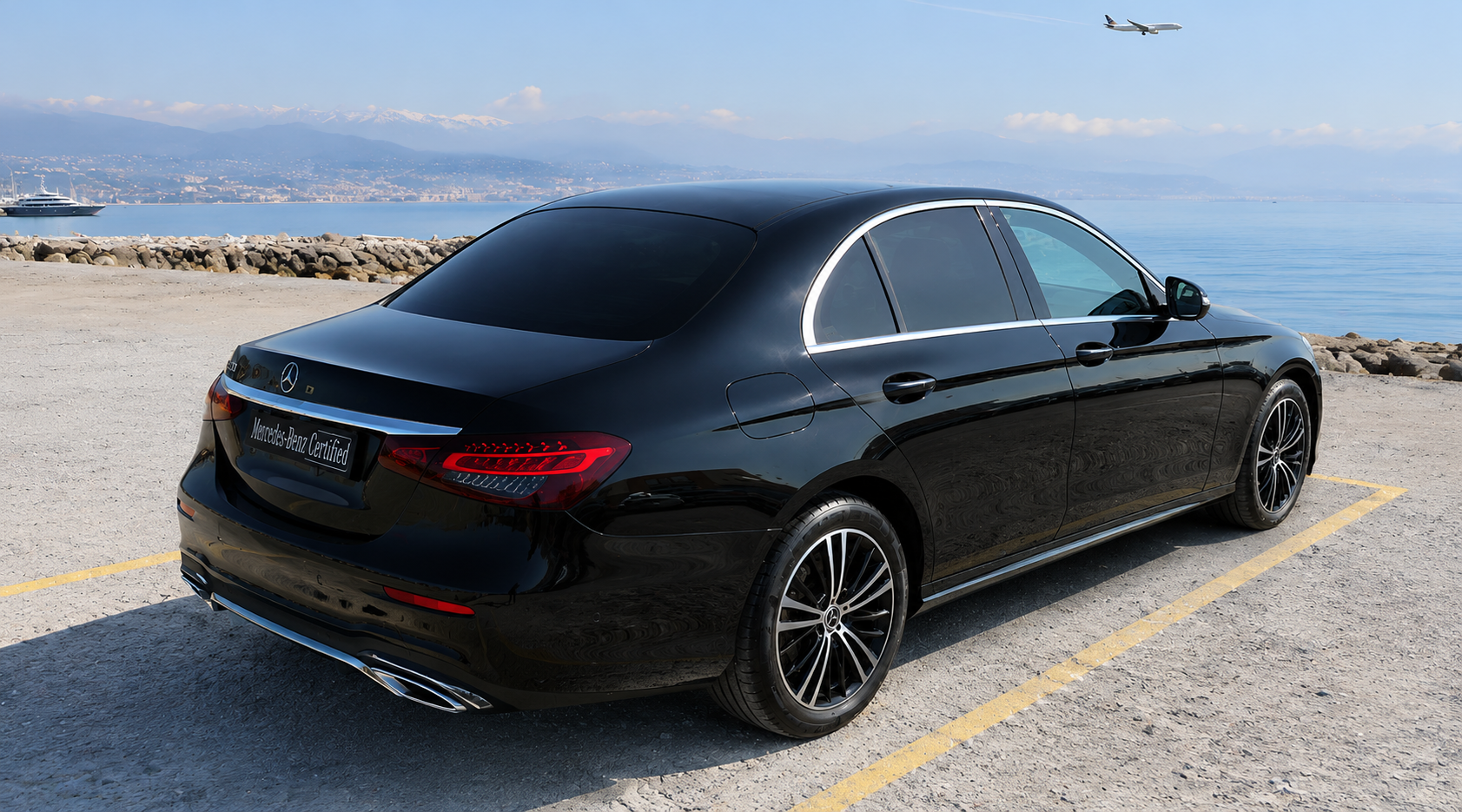 Mercedes Classe E — Vue avant 3/4