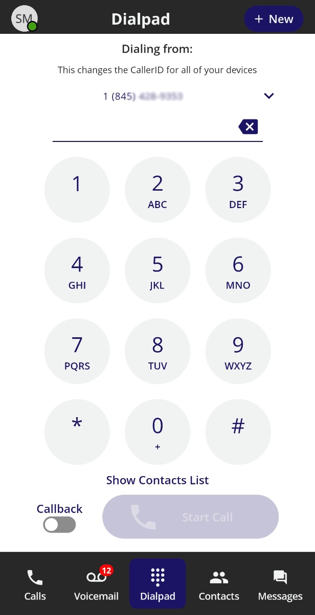 Mobile Softphone App