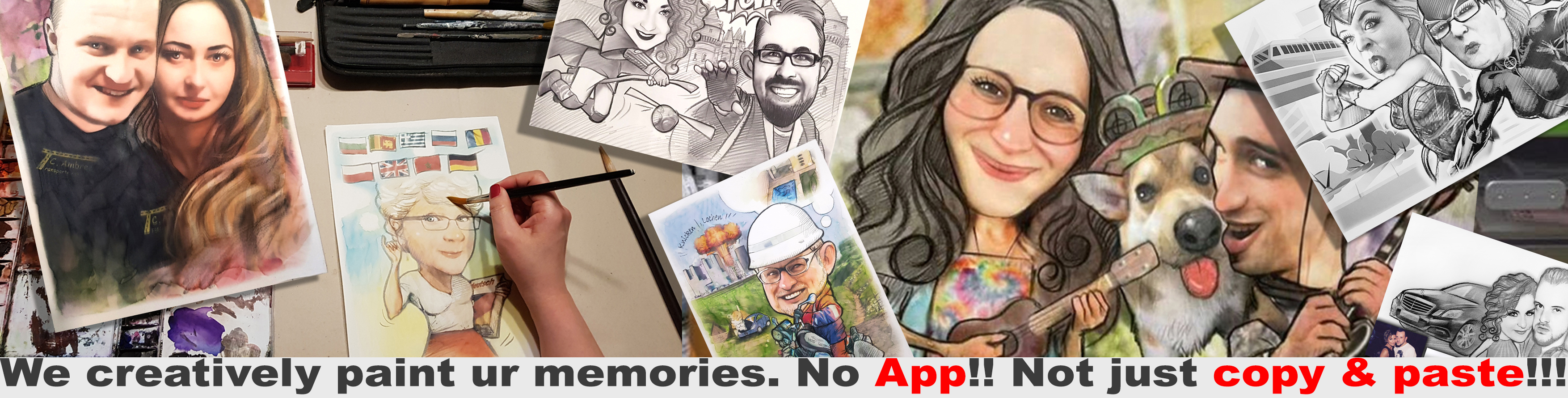 meinface Portrait Zeichnen