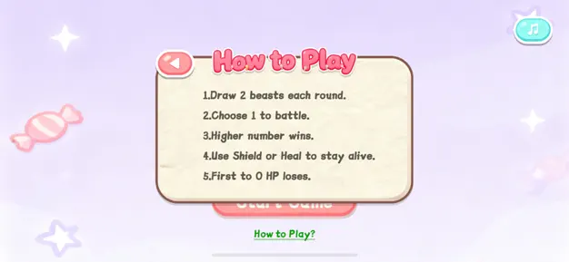 Gameplay Tutorial Interface