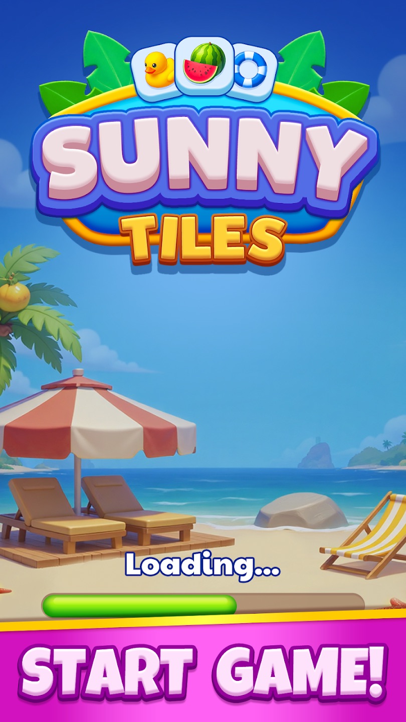 Sunny Tiles Game Interface