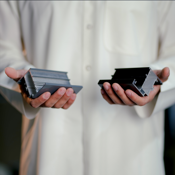 جودة الألمنيوم ضعيفة