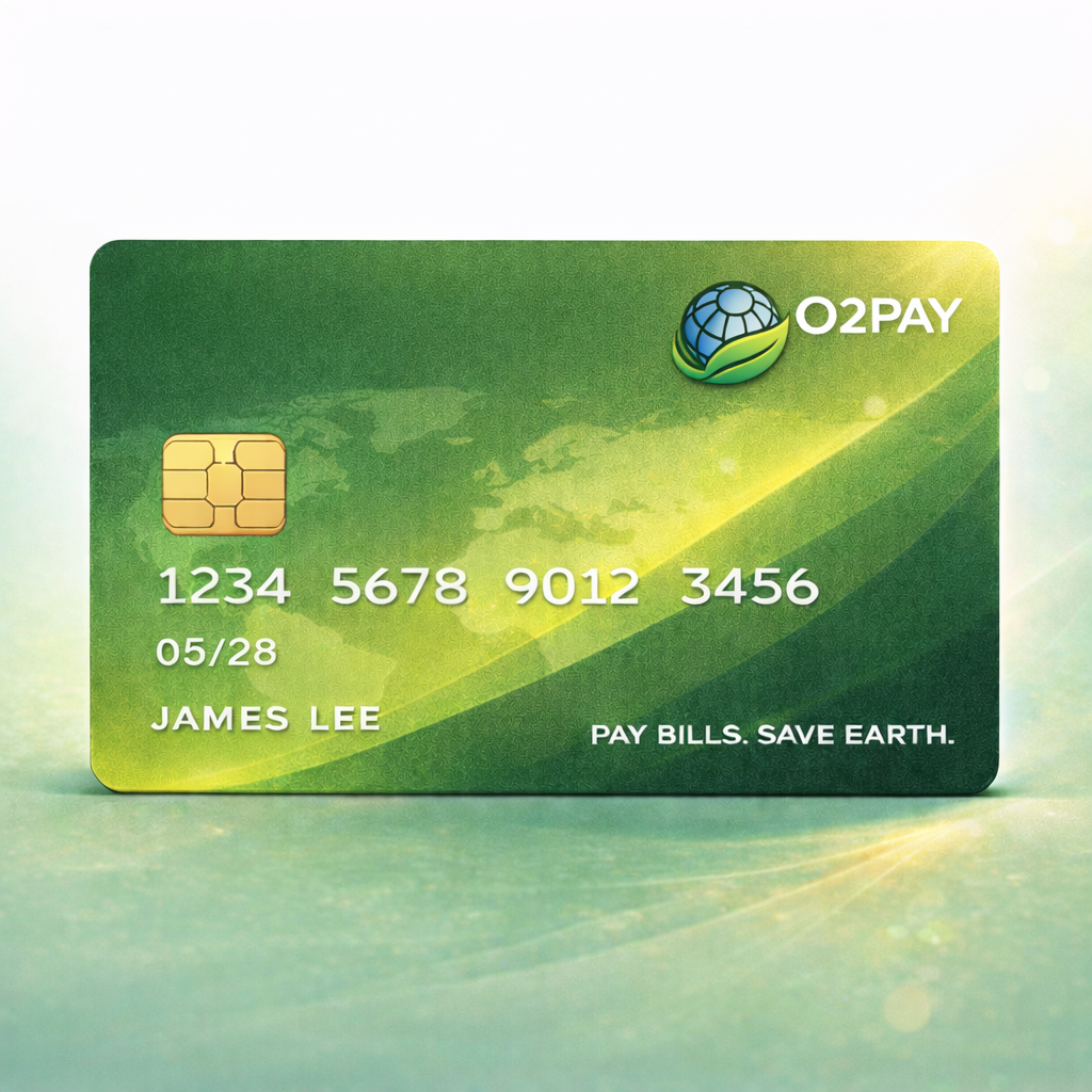 O2 PAY kiosk payment card O2 PAY Card