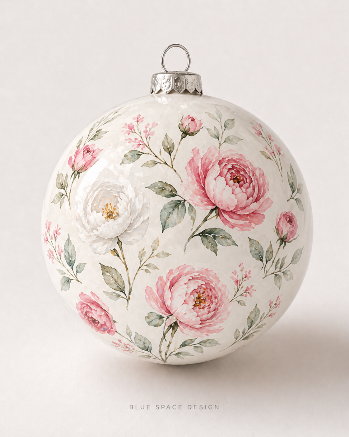 Custom branded holiday ornament