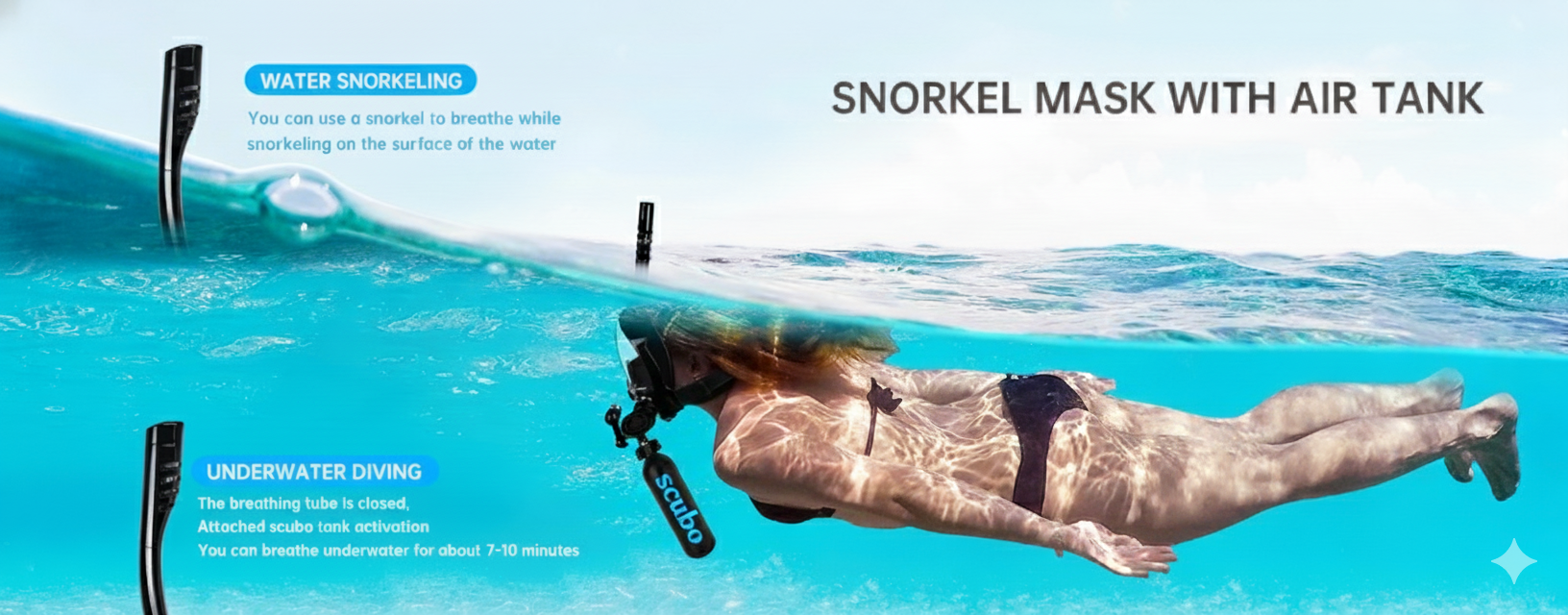 Mini Equipo de Buceo SCUBO