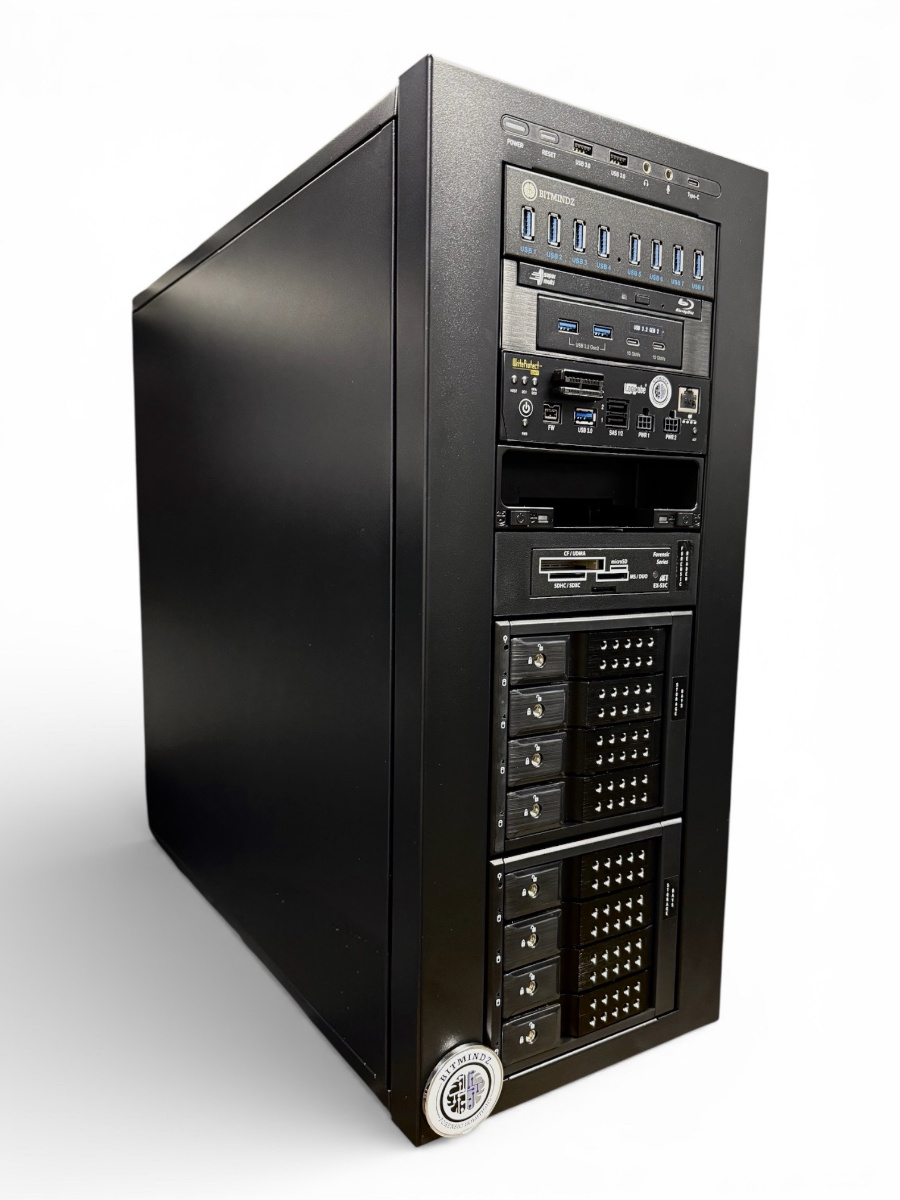 BitMindz RCKTBX Forensic Workstation — Custom-Built for Digital Forensic Examiners