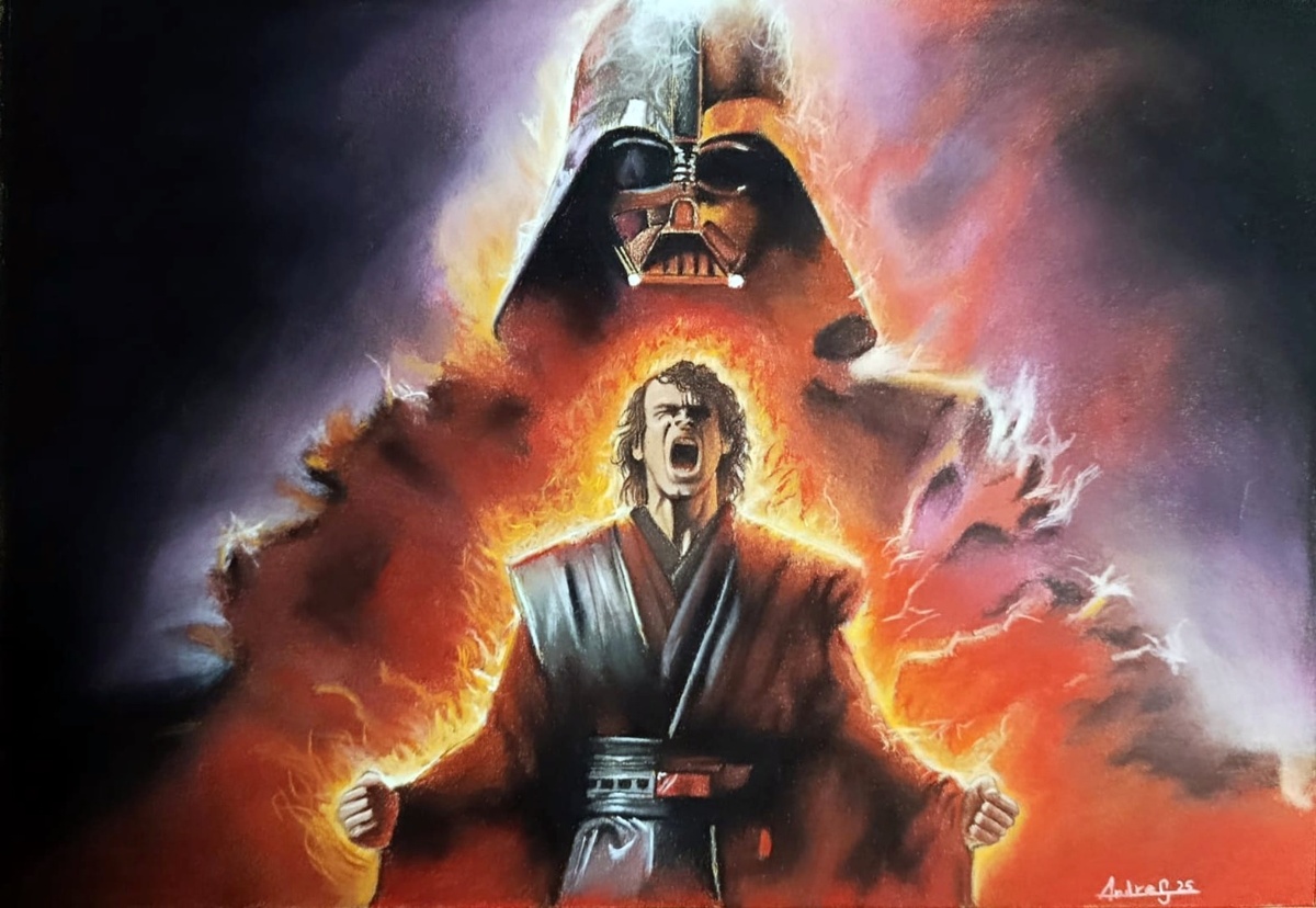 Cuadro Anakin se transforma