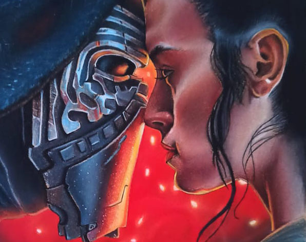 Cuadro Kylo Rey