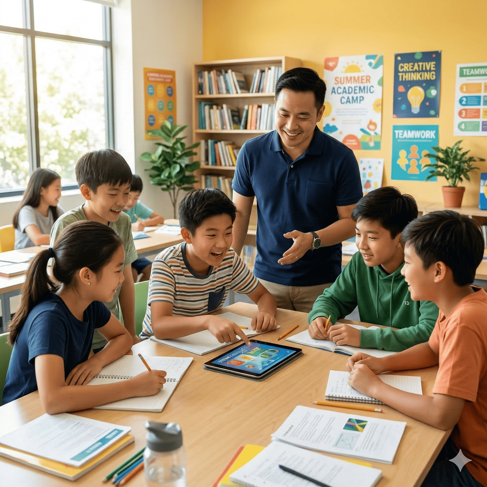 Summer camp learning