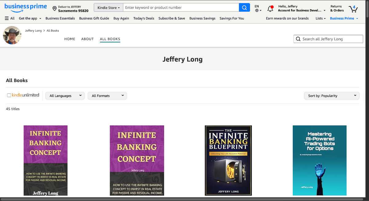 Jeffery Long - Author