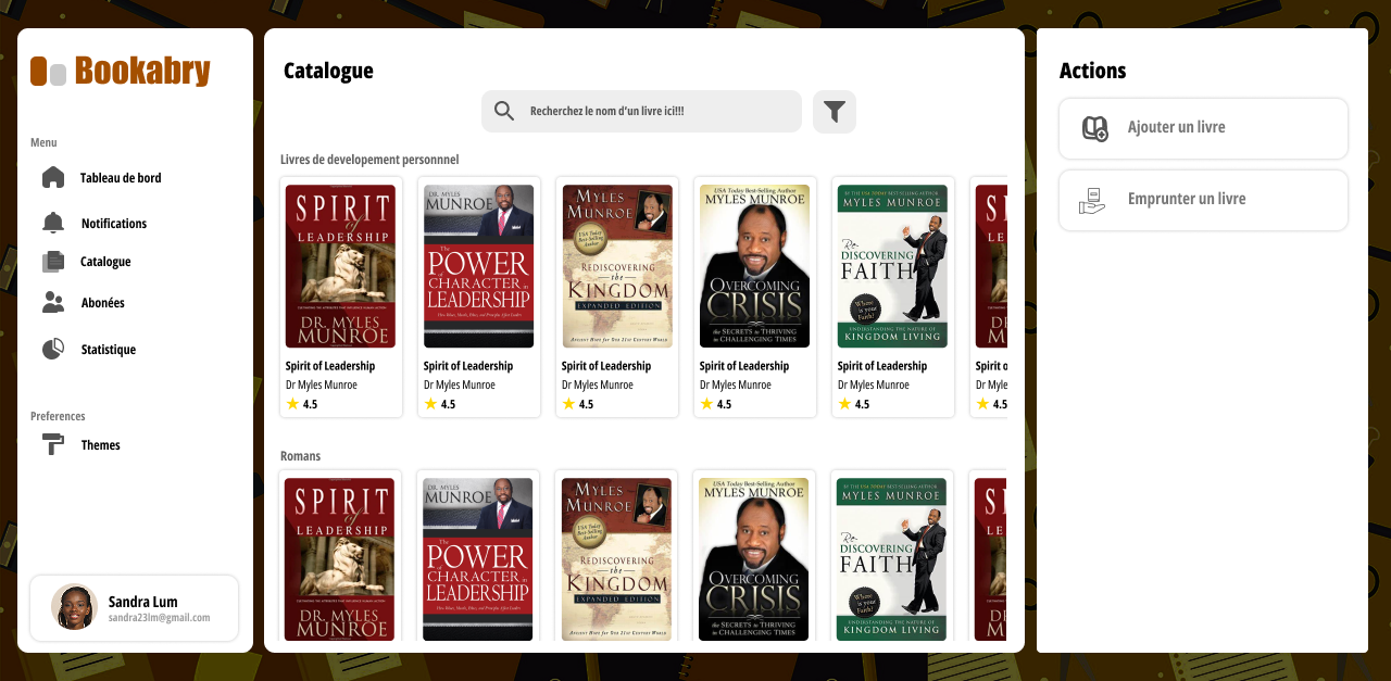 Digital Catalog Interface