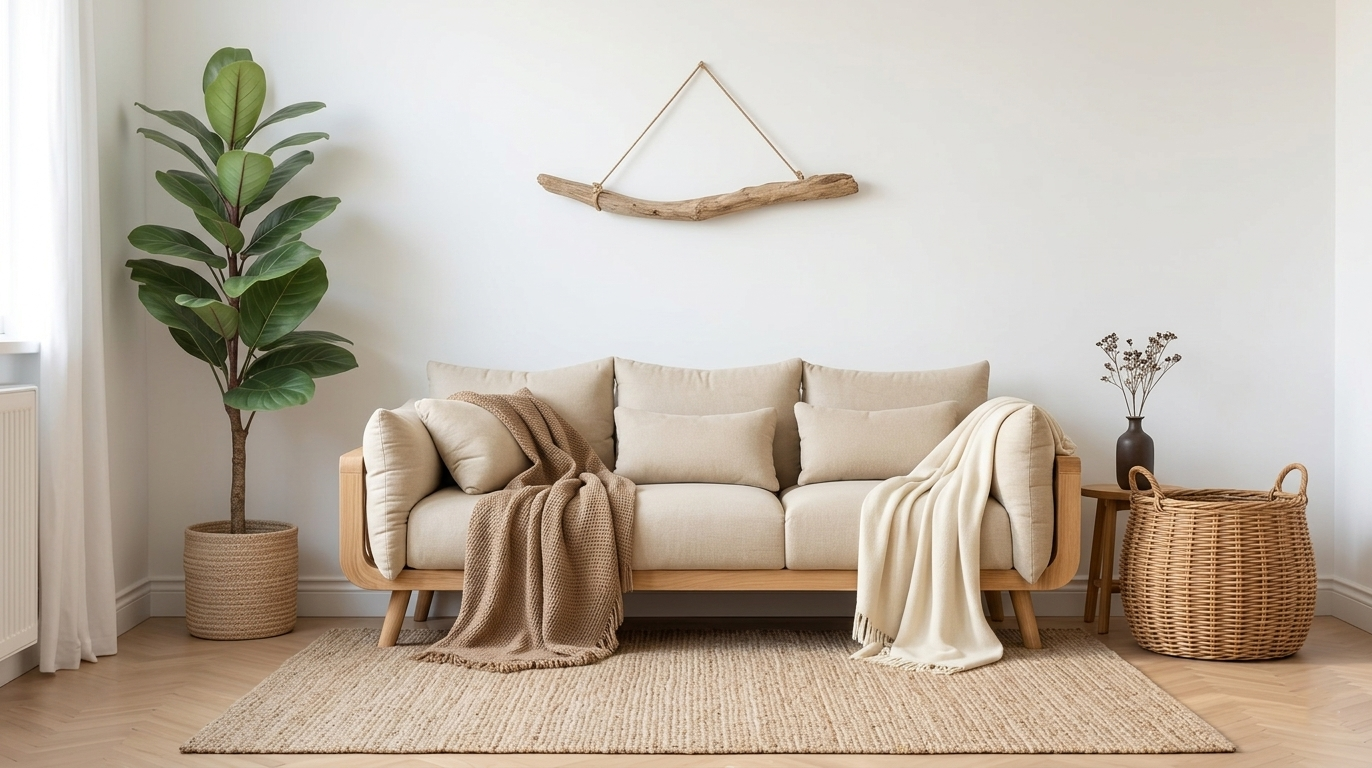 Decluttered Minimalist Space