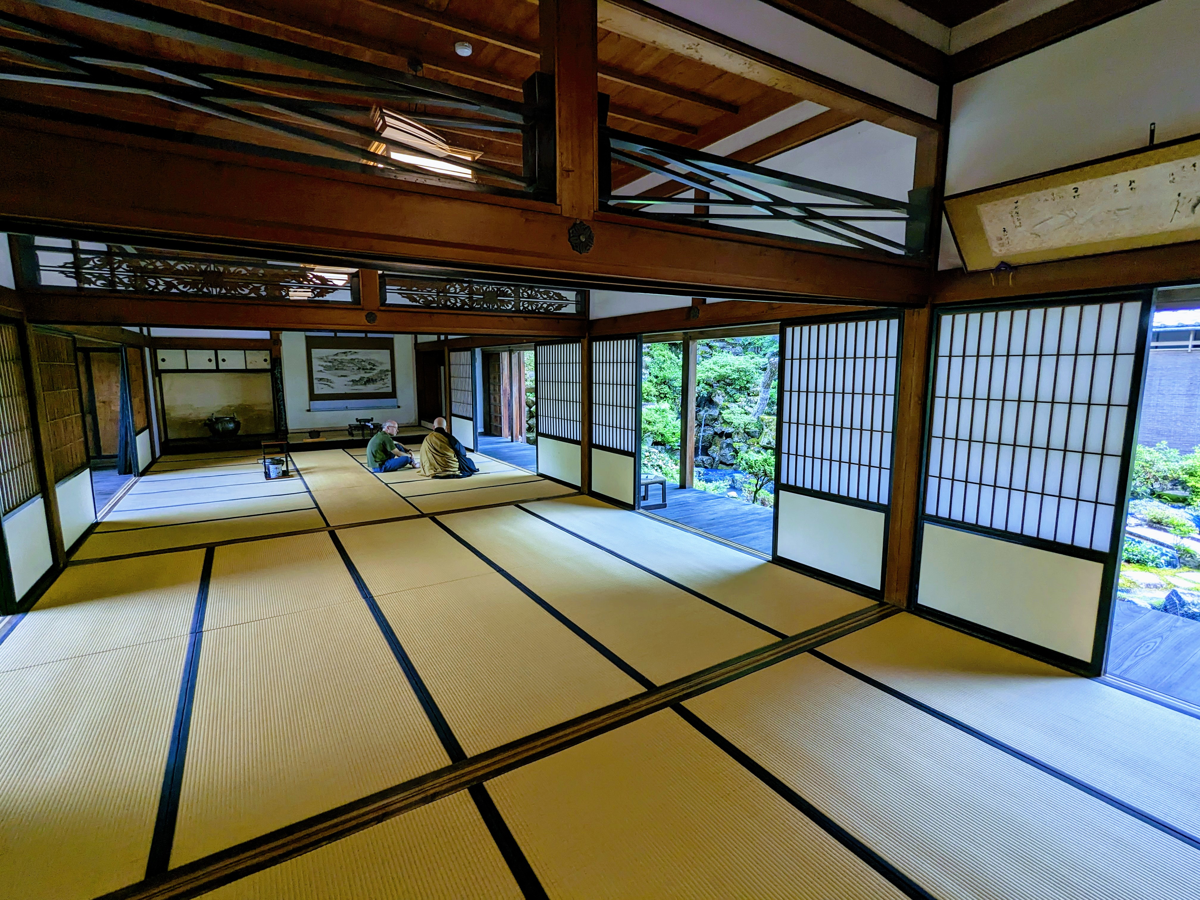 Pierre Taiguu Turlur teaching at the temple