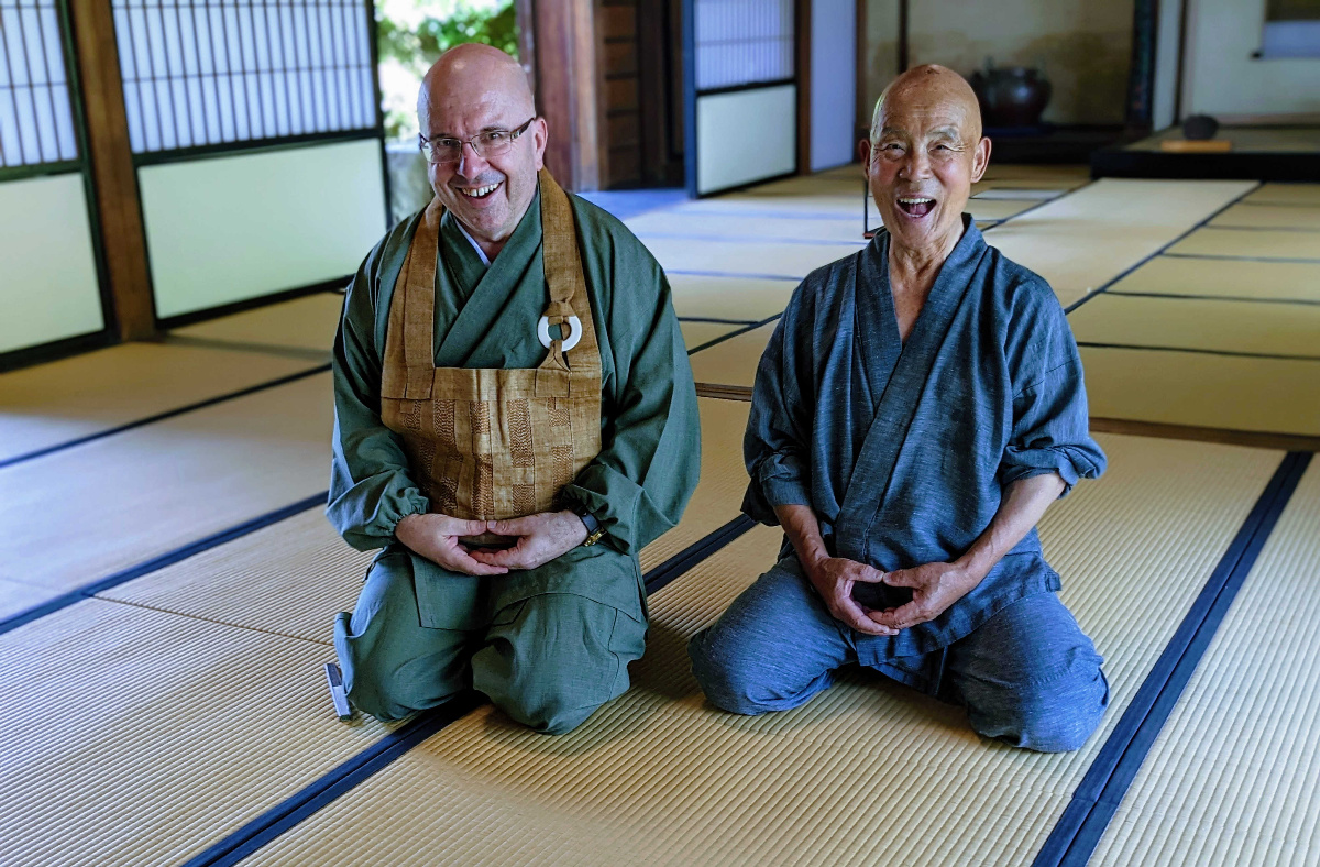 Meet Mr Kikkawa, the main abbot
