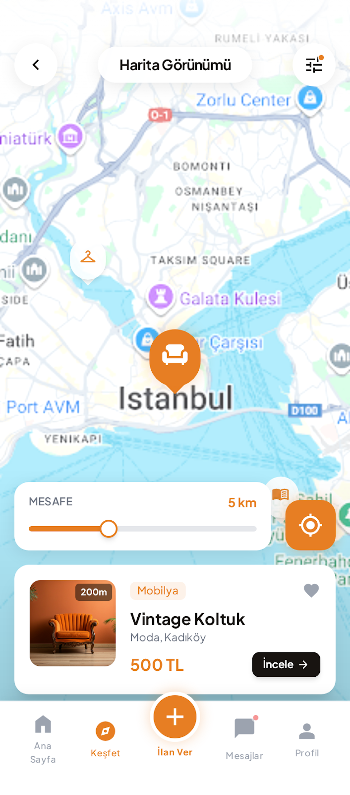 Keşfet Sayfası