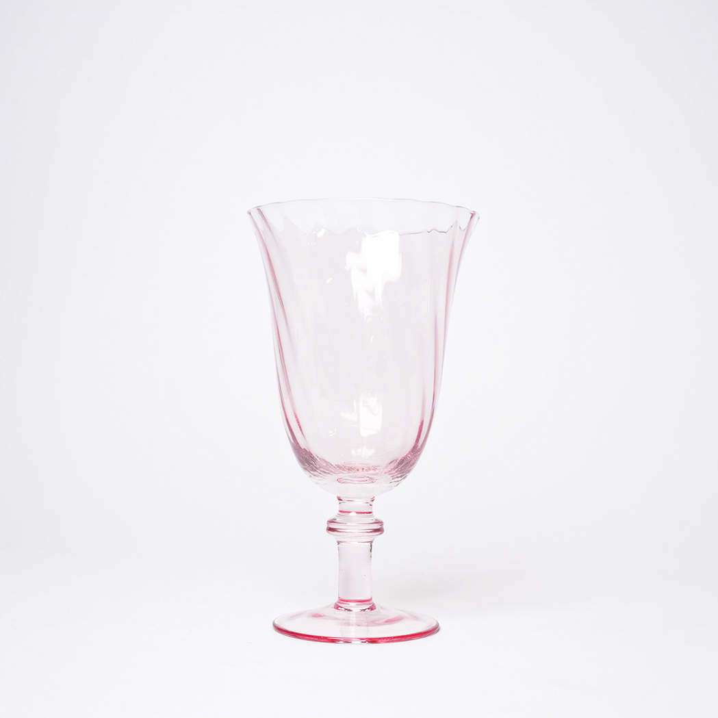 Elara Blush Water Glass