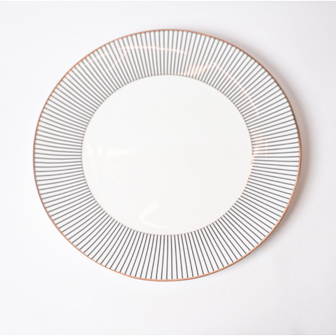 12 inch charger plate-Art Deco Collection
