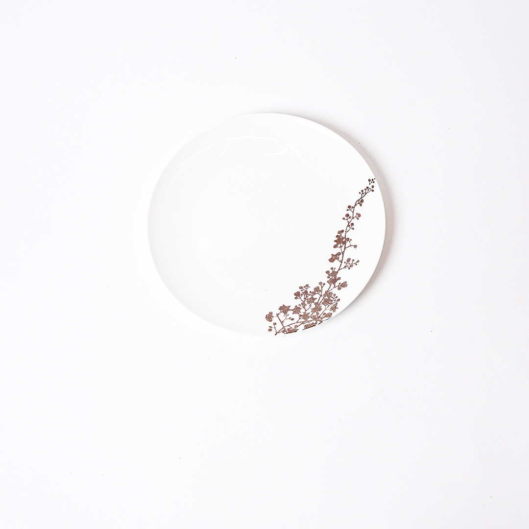6.5 inch bread plate-AMÉLIE COLLECTION