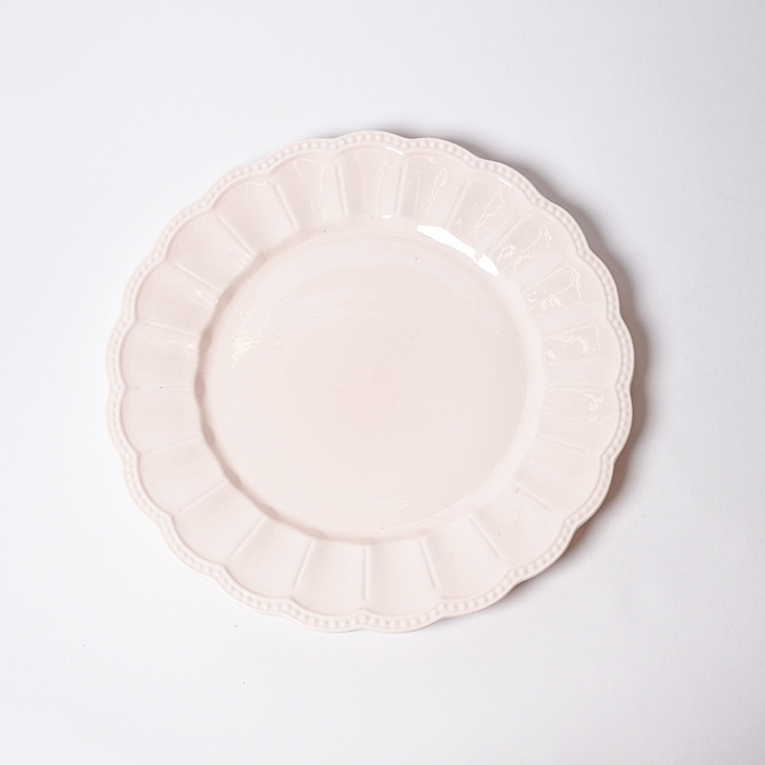 10.5 inch dinner plate-Michelle Pink Collection